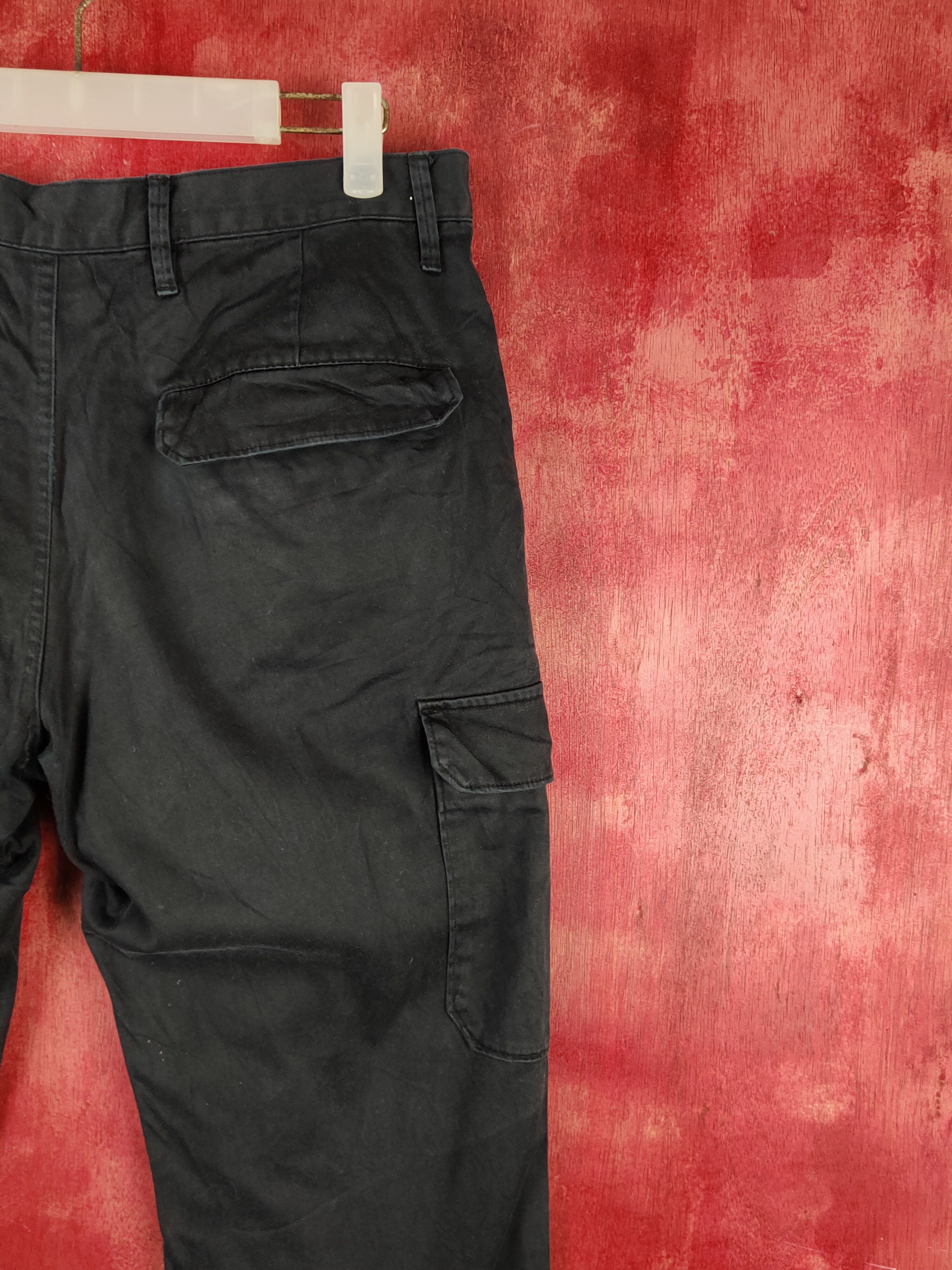 GU GU Dark Blue Multipocket Tactical Cargo Pants #S2222 Size US 32 / EU 48 - 10 Thumbnail