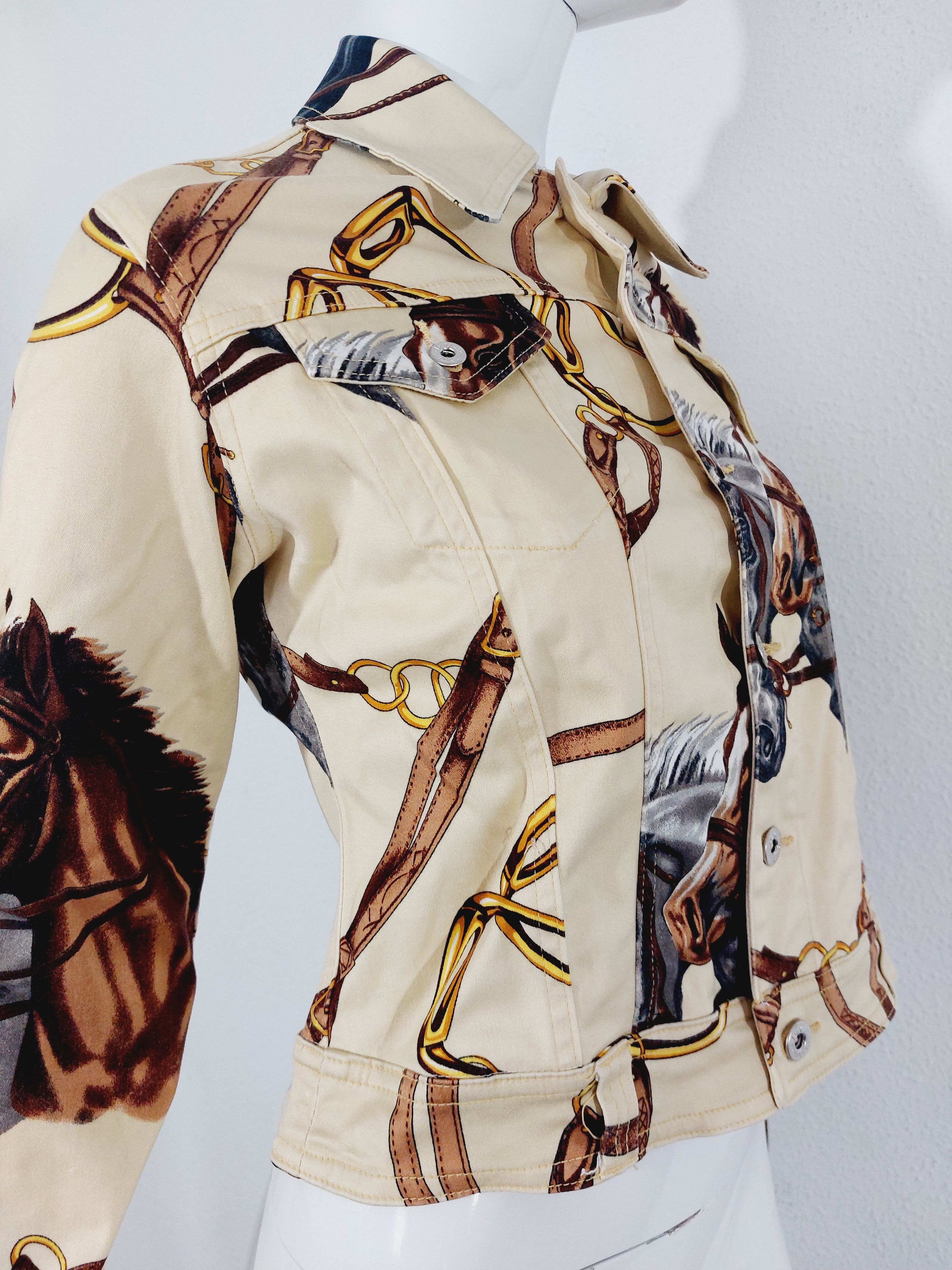 Dolce & Gabbana Dolce and Gabbana D&G Equestrian Western Horse Jacket Size S / US 4 / IT 40 - 3 Thumbnail