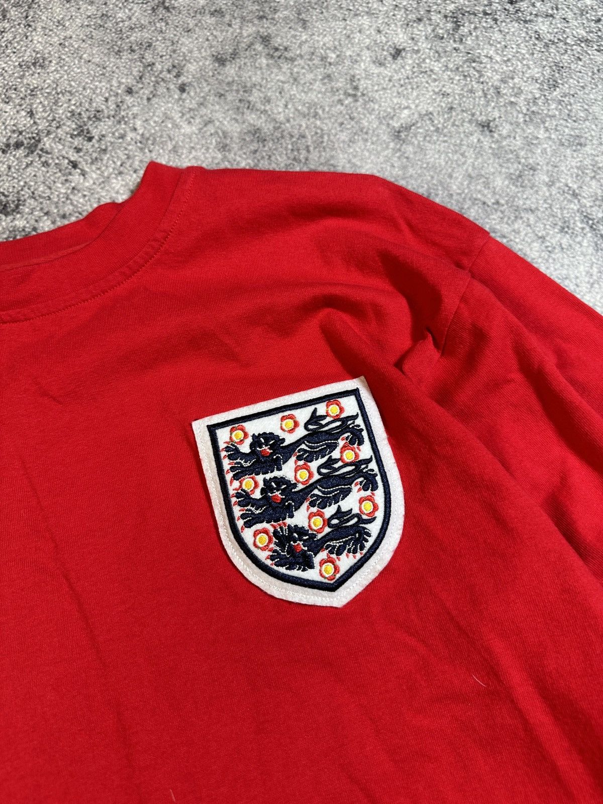 Vintage Vintage England 6 Soccer Jersey Blokecore Style Rare S Retro Size US S / EU 44-46 / 1 - 2 Thumbnail