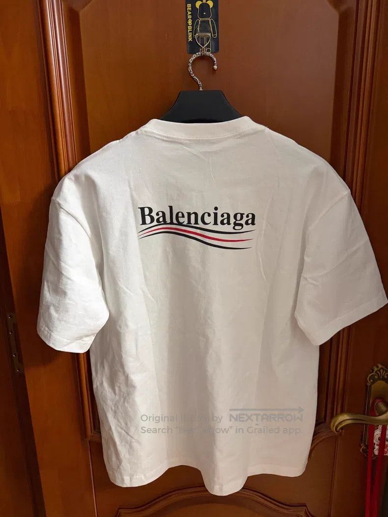 Balenciaga Balenciaga Coke Wave Logo Short Sleeve T-Shirt Size US XS / EU 42 / 0 - 2 Thumbnail