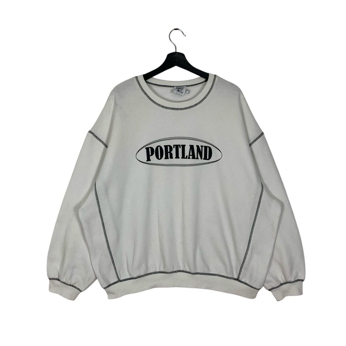 Japanese Brand princes Polly Xx Clothing Portland Spell out Sweatshirt Size US XL / EU 56 / 4 - 1 Thumbnail