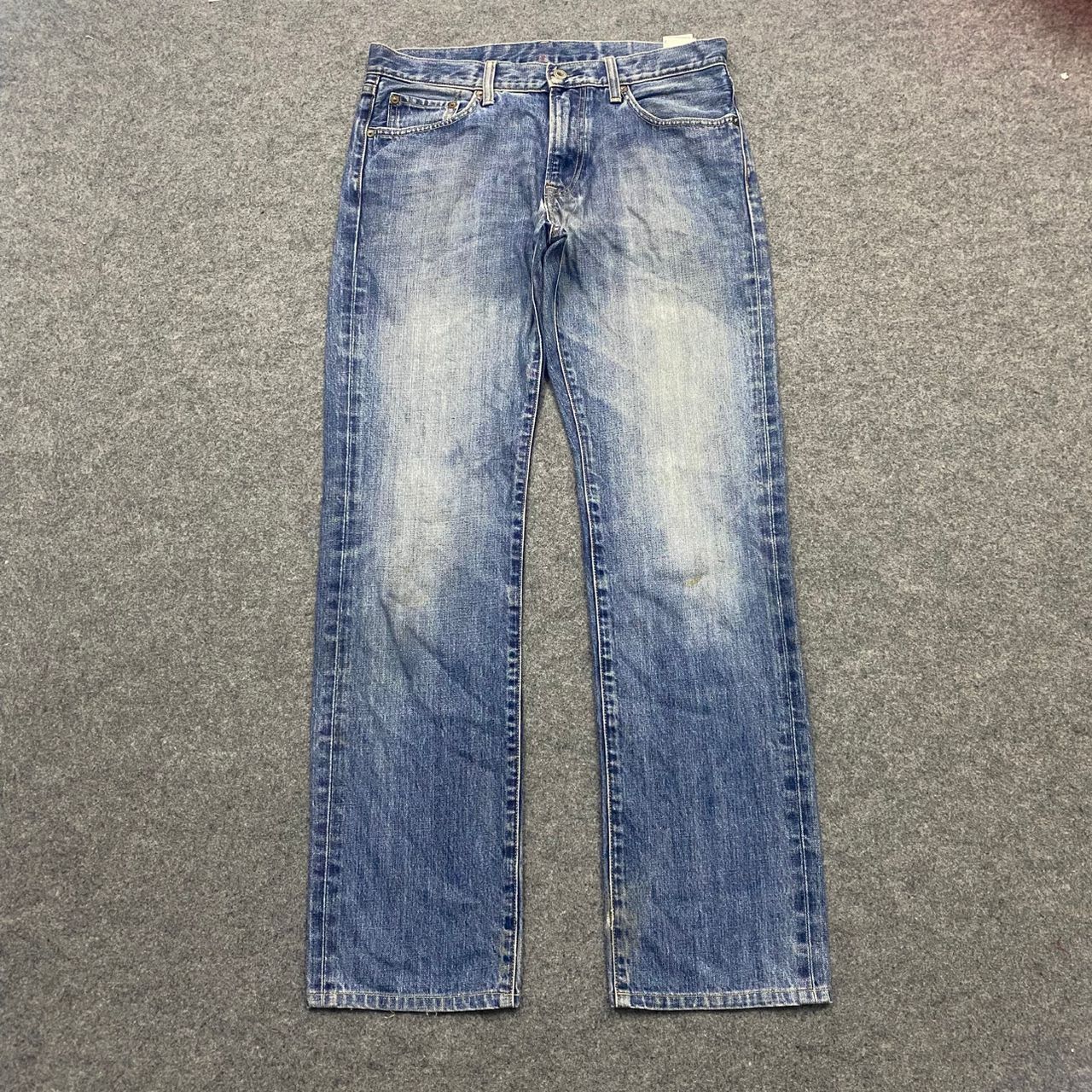 If Six Was Nine 💥Best Offer💥Vintage Uniqlo Jeans Distressed Denim Size US 34 / EU 50 - 1 Thumbnail
