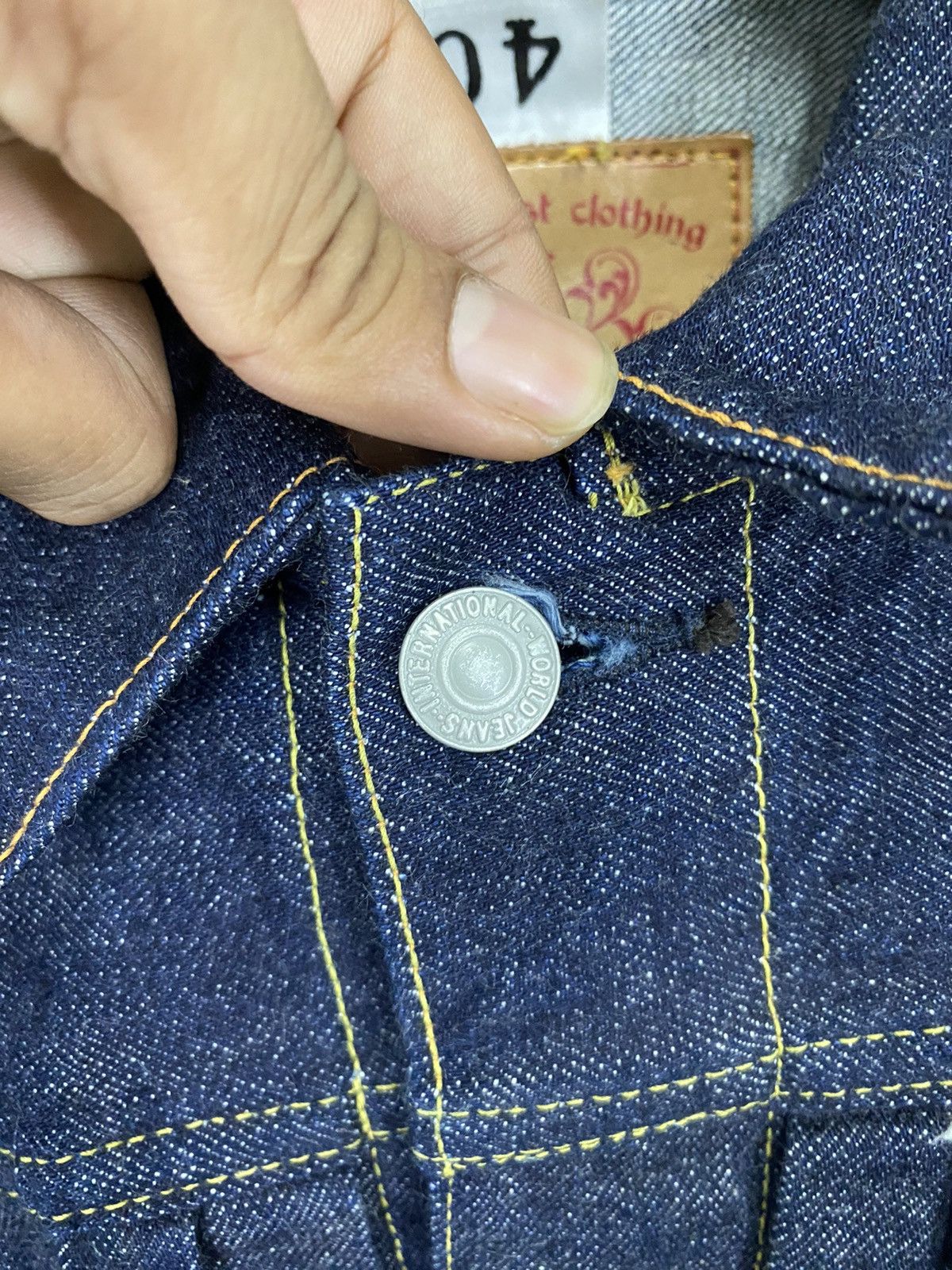 Designer × Handmade 🔥HANDMADE🔥 TYPE 1 JACKET T BACK INSPIRED LEVIS 45-46s Size US M / EU 48-50 / 2 - 16 Thumbnail