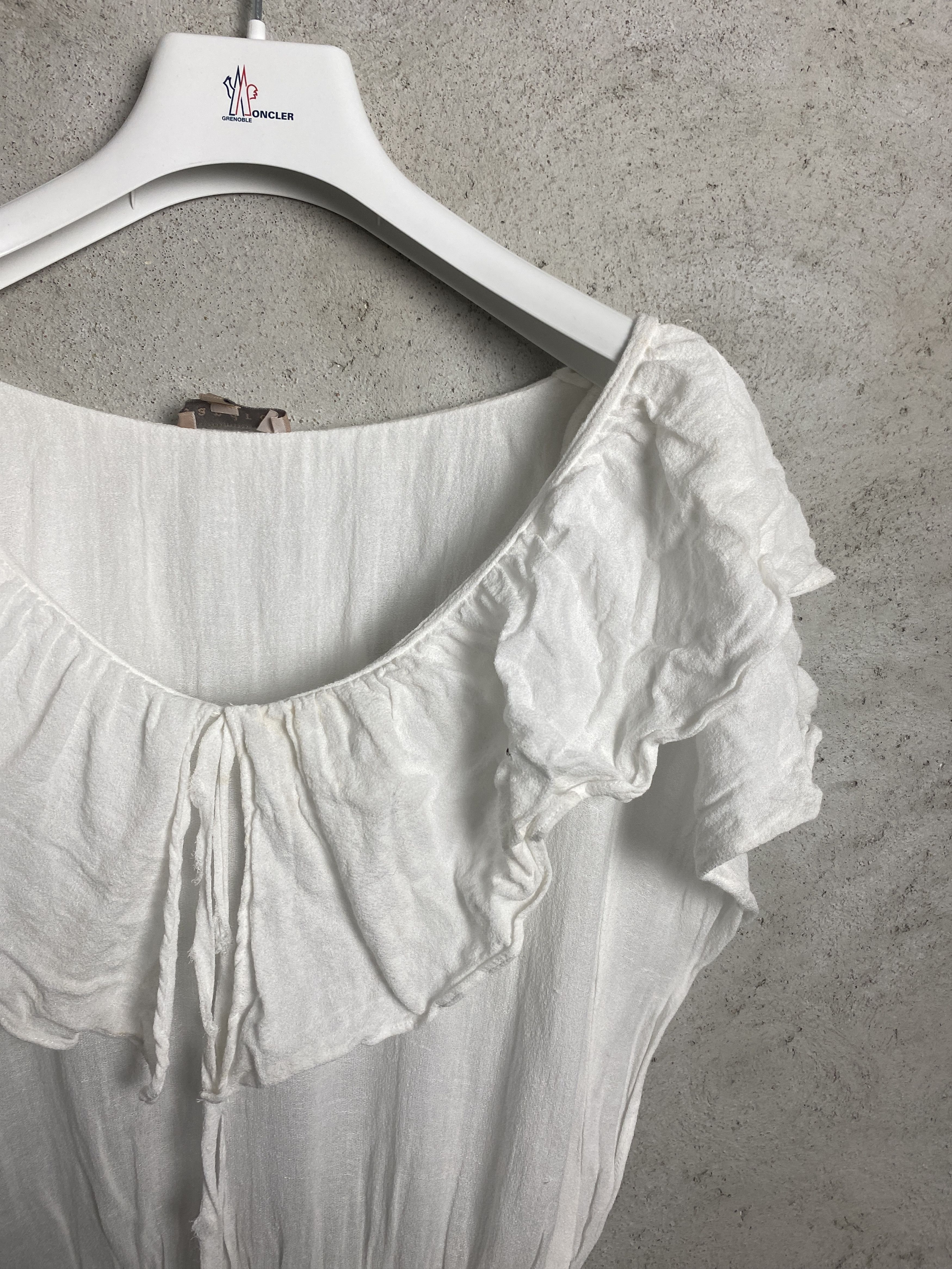 Sandro Sandro viscose linen mini dress boho casual formal Size M / US 6-8 / IT 42-44 - 2 Thumbnail