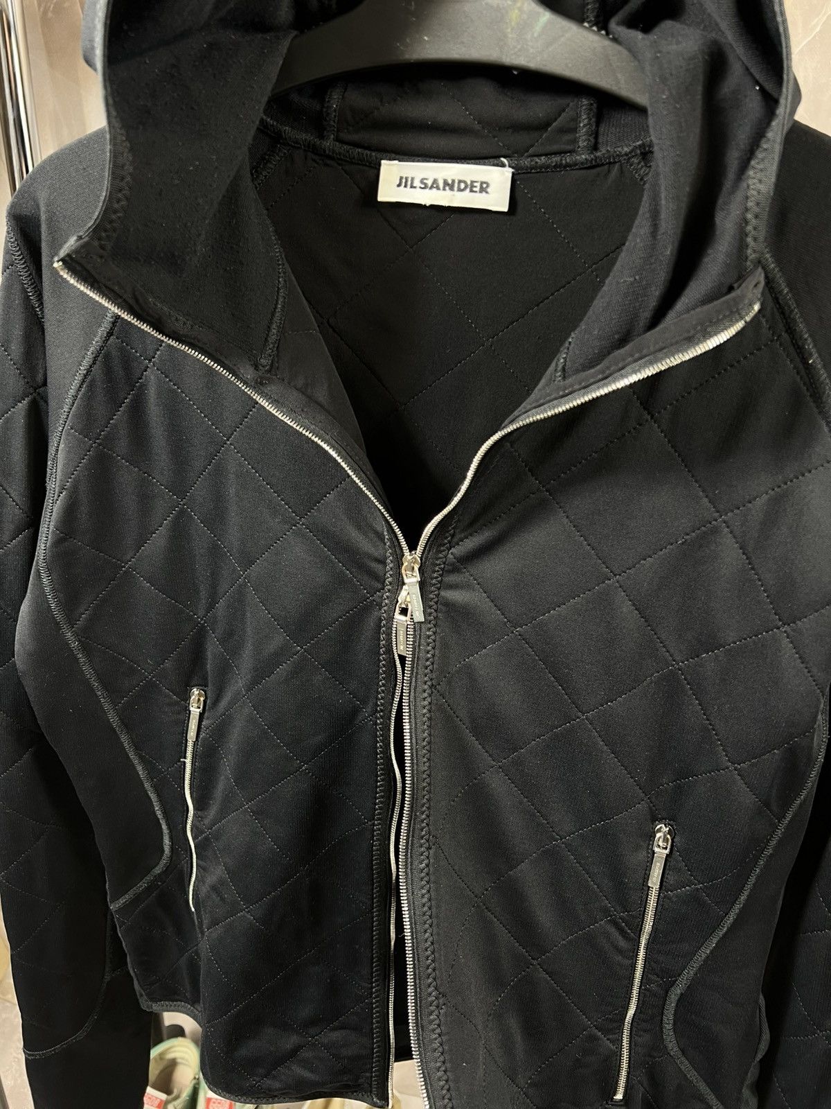 Vintage Vintage Jil Sander Patch Double Zip Hoodie Size XL / US 12-14 / IT 48-50 - 12 Thumbnail