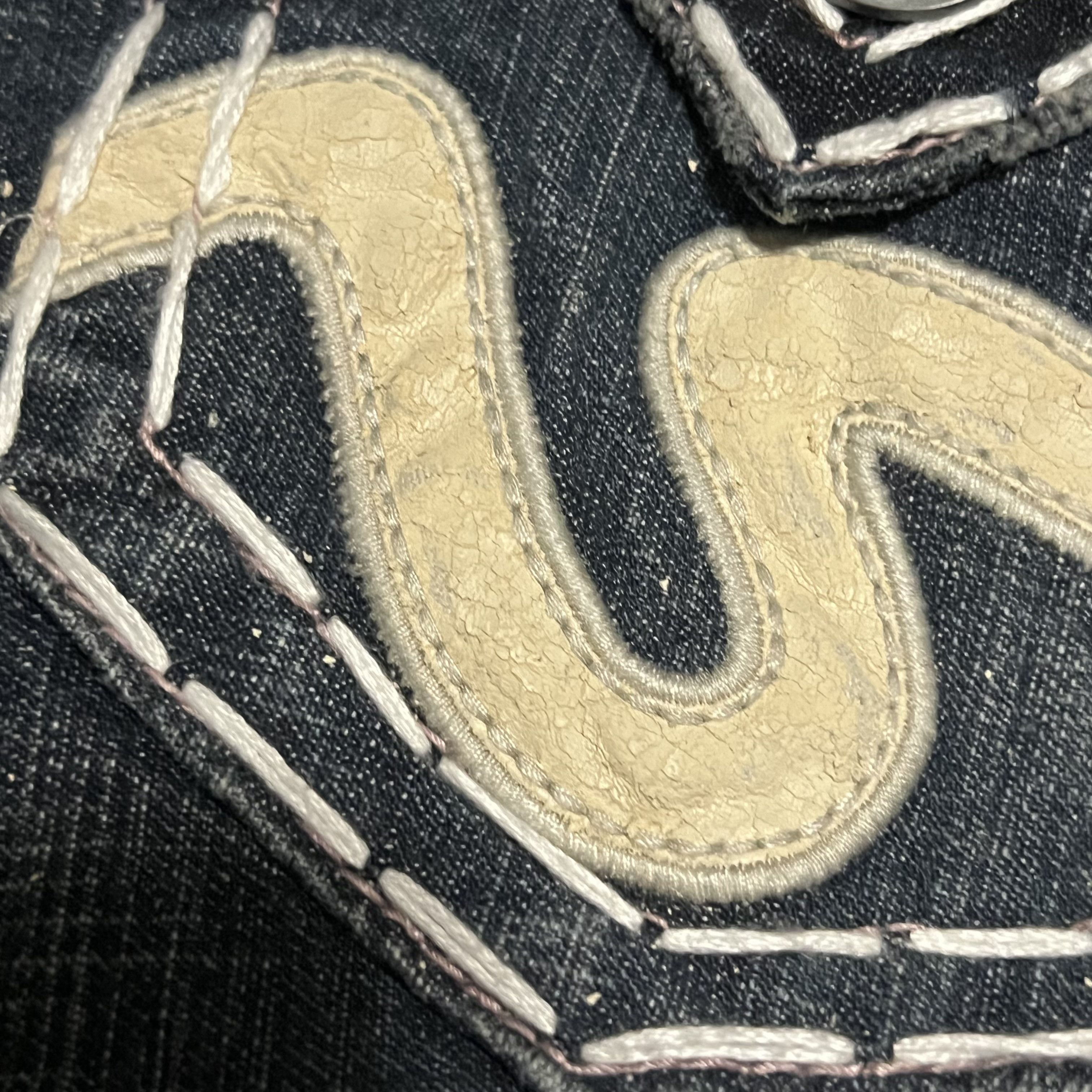 Ed Hardy × Miss Me × True Religion Vintage NWT Laguna Beach Straight Jeans Size 28x28 Y2K Size 28" / US 6 / IT 42 - 5 Thumbnail