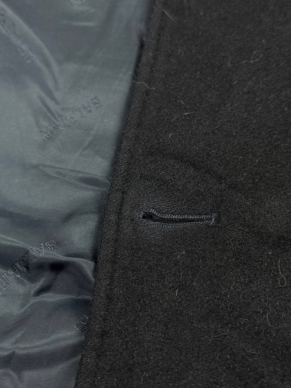 Balmain Balmain Wool Cashmere Coat Navy M/L Size US M / EU 48-50 / 2 - 12 Thumbnail