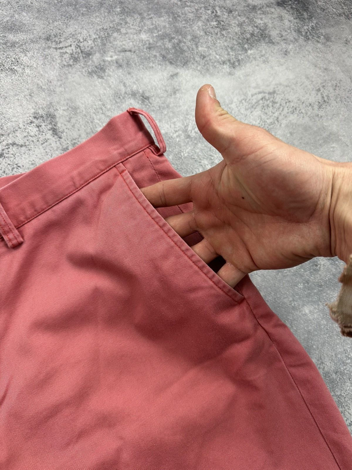 Polo Ralph Lauren Vintage Polo Ralph Lauren Chino Pink Shorts Y2K Classic 36 Size US 36 / EU 52 - 8 Thumbnail