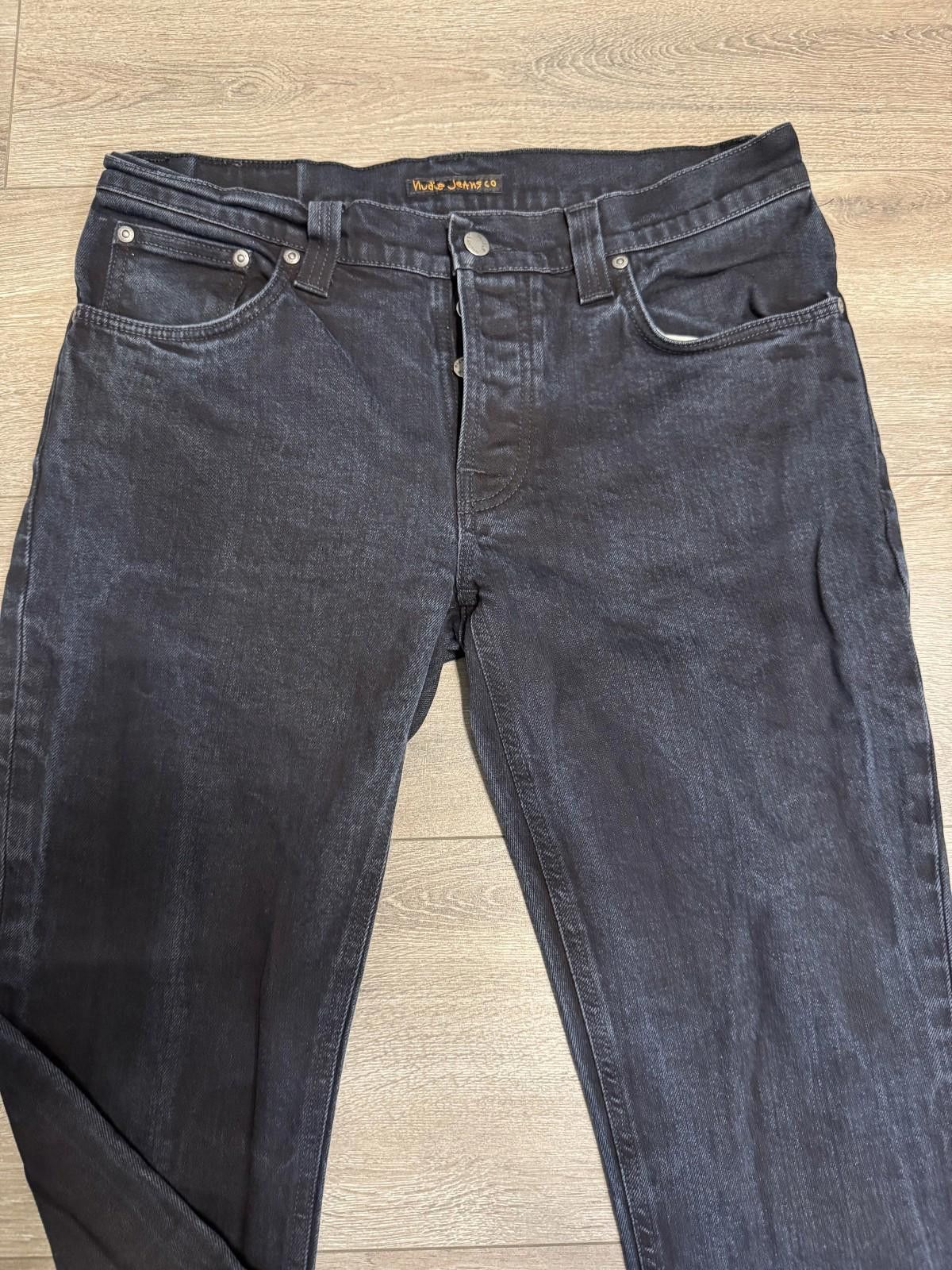 Other Nudie Jeans Jeans Mens 32x32 Blue Denim Regular Straight Fit Size US 32 / EU 48 - 2 Thumbnail