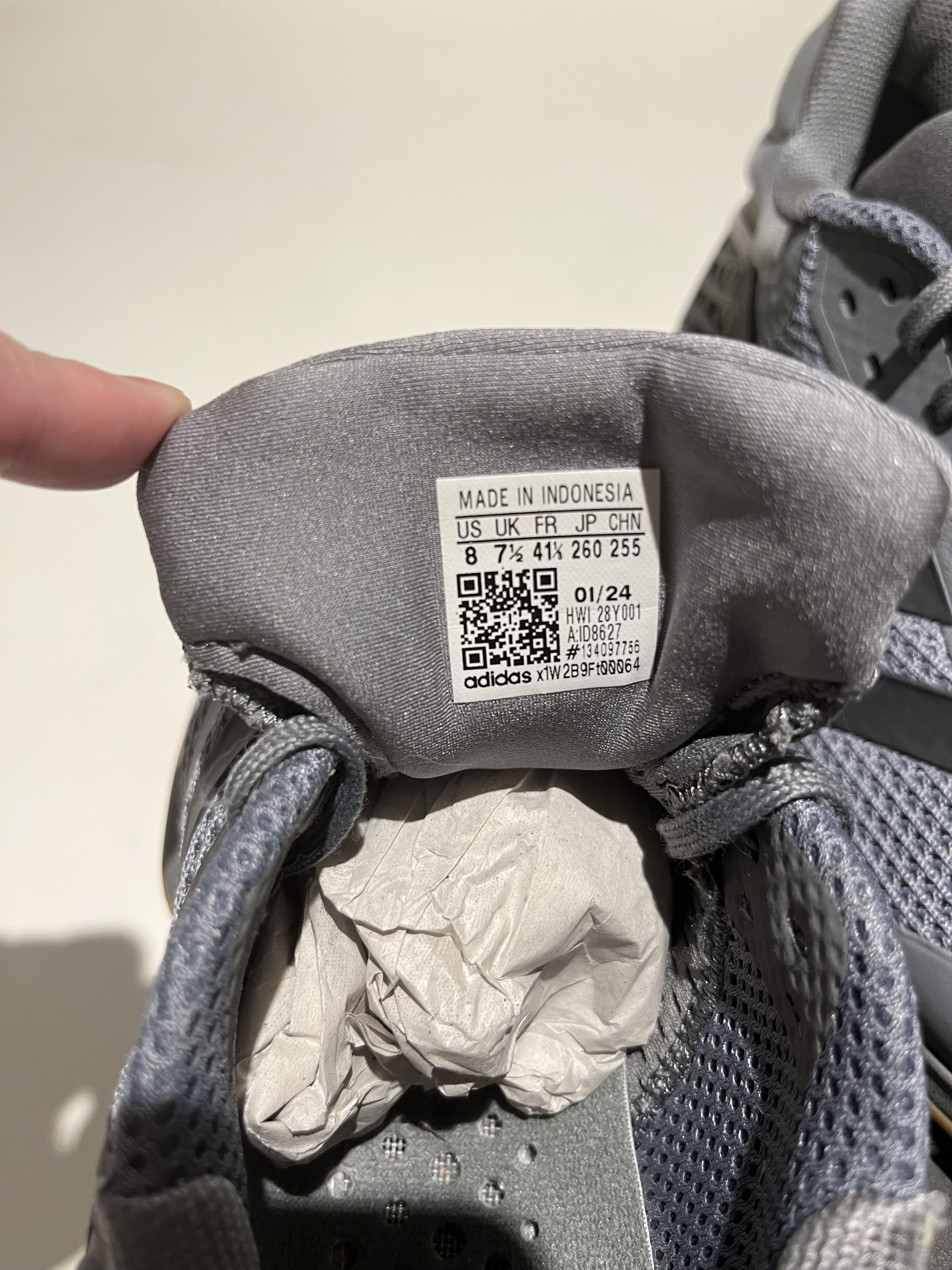 Adidas adidas Dropset 3Grey Grey Core Black Size US 8 / EU 41 - 9 Thumbnail