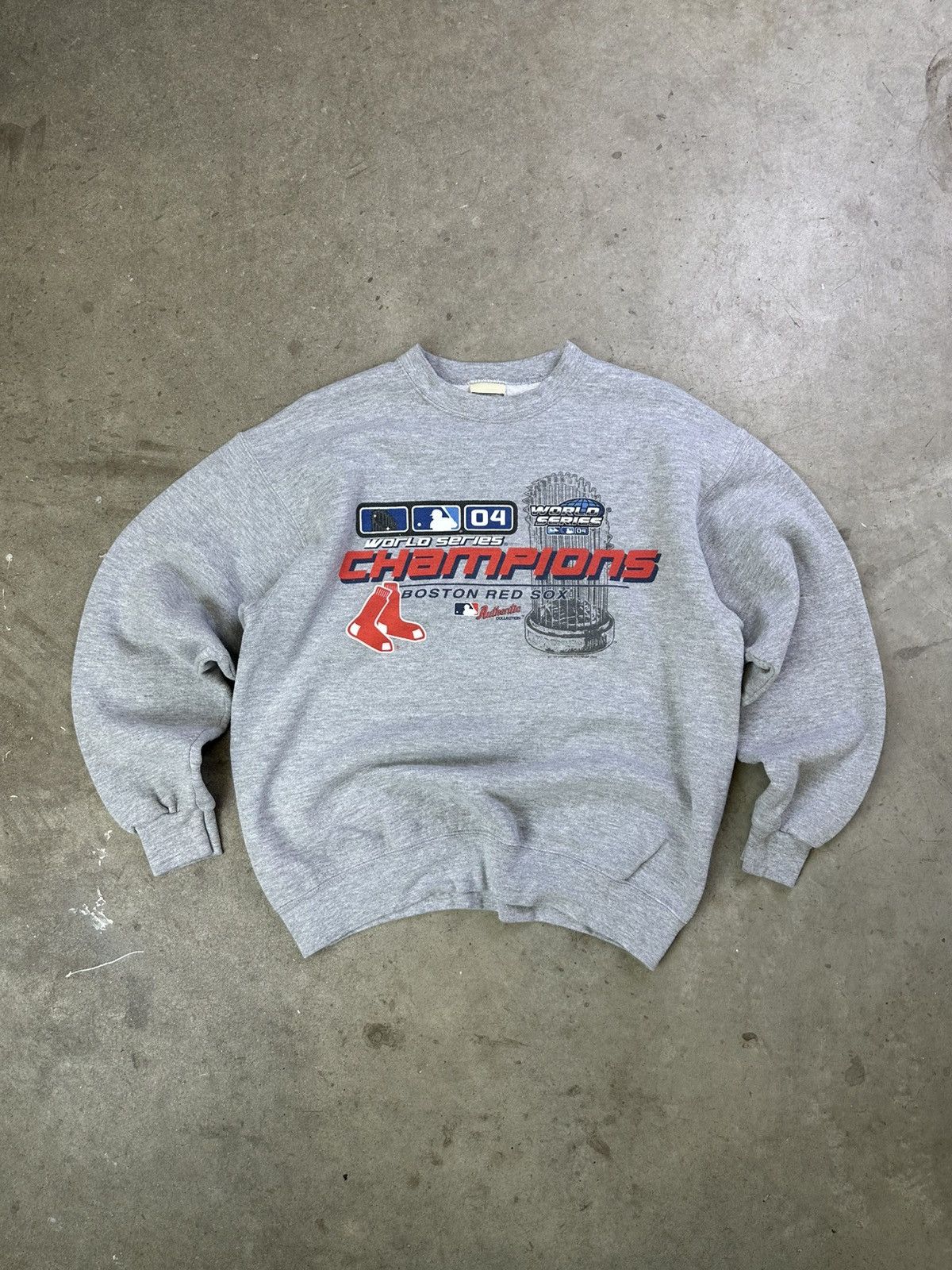 Vintage Vintage Boston Red Sox World Champions Crewneck M/L Size US M / EU 48-50 / 2 - 1 Thumbnail