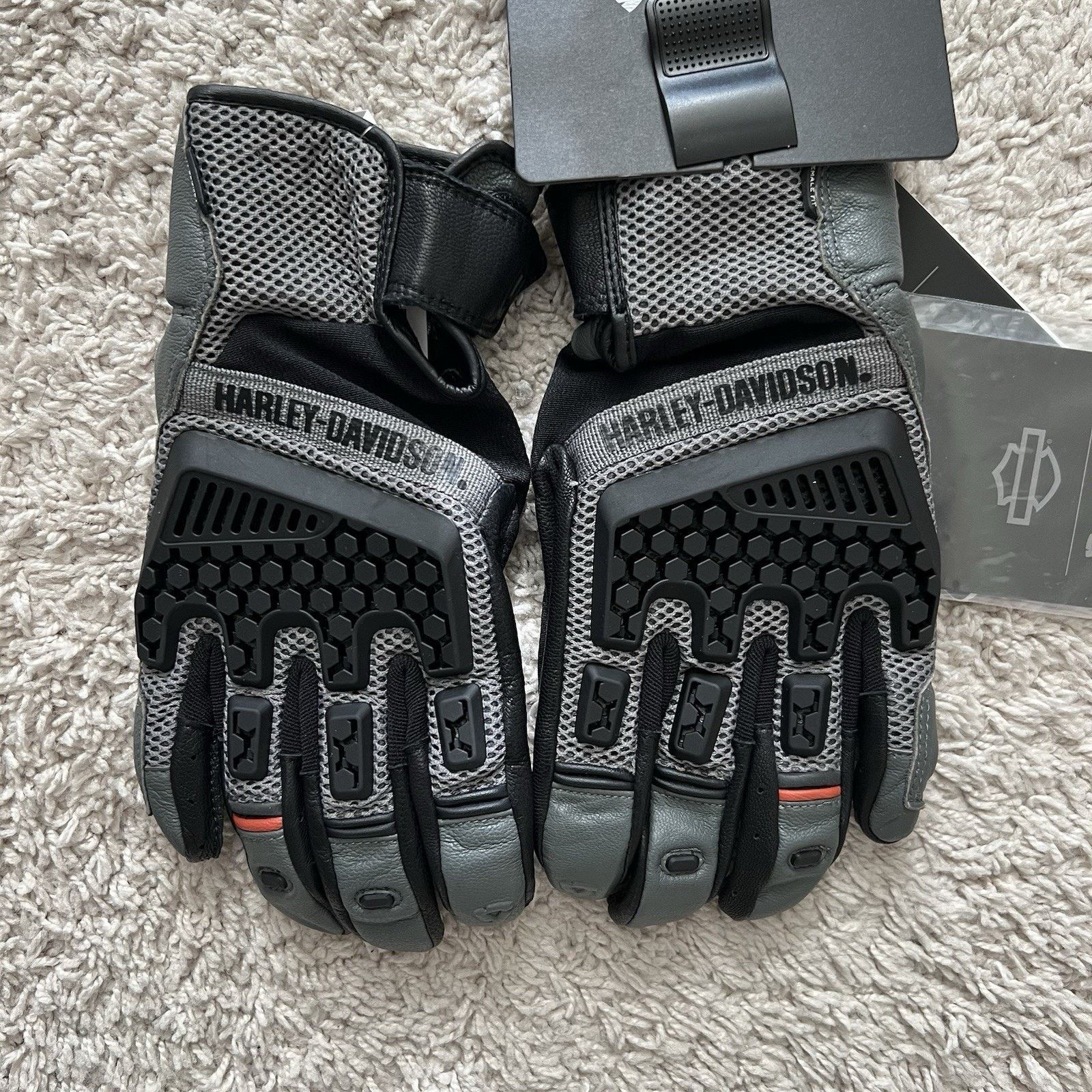 Harley Davidson Harley-Davidson x REV'IT Womens XL Grit Full-Finger Gloves Size ONE SIZE - 2 Thumbnail