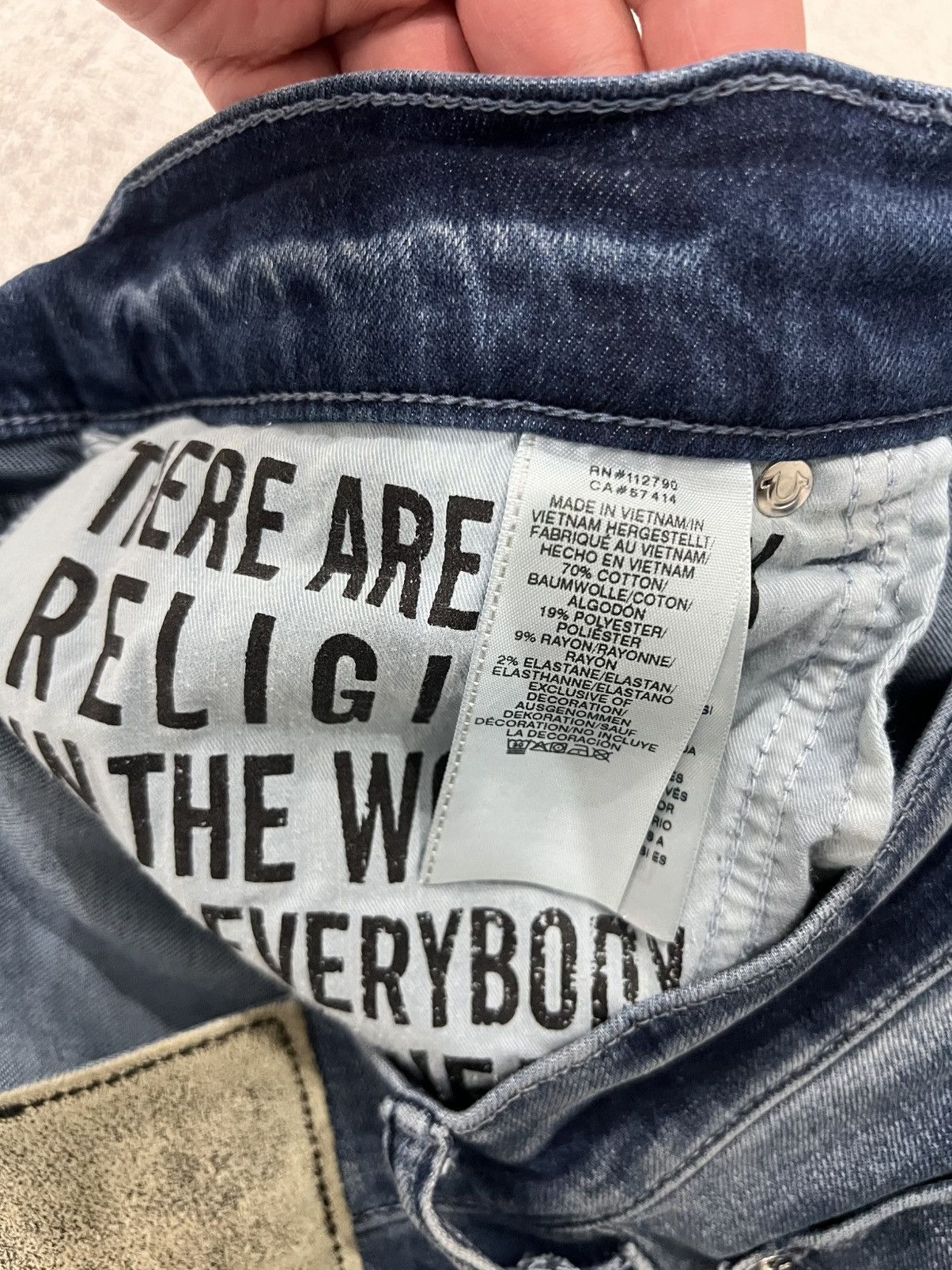 Japanese Brand × True Religion × Vintage 🩸RARE🩸True Religion Vintage Jeans 34 Pants Size US 34 / EU 50 - 13 Thumbnail