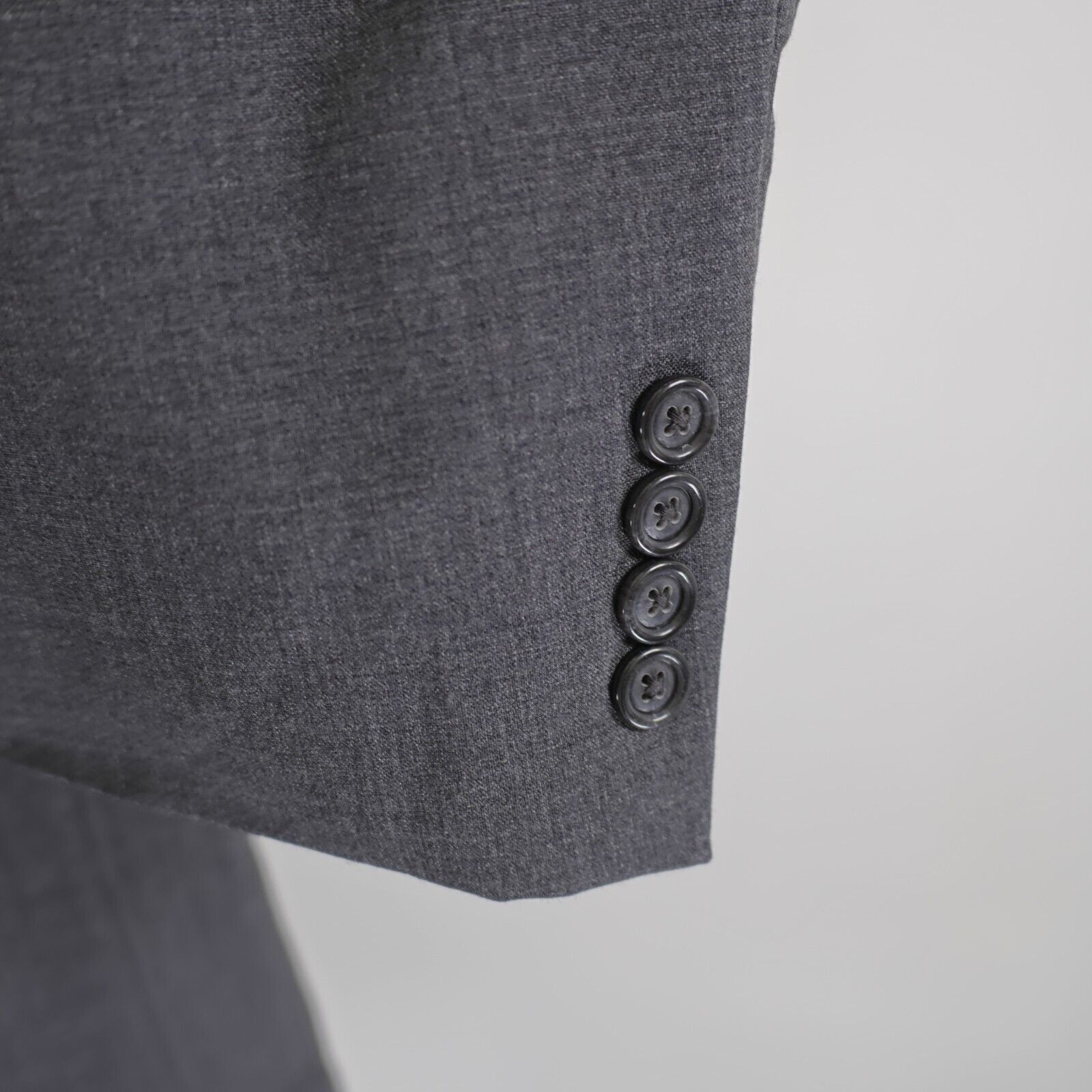 Jos. A. Bank Jos A Bank Gray Wool 2 Button Blazer 44L / Slim 46L Size 44L - 4 Thumbnail
