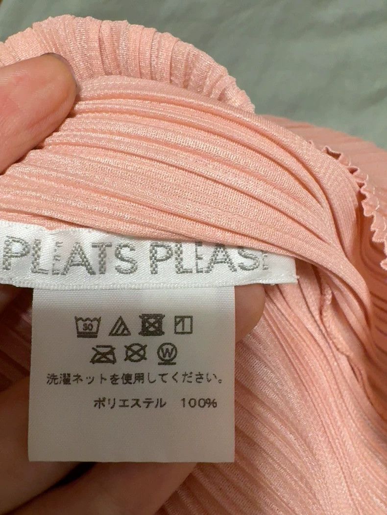 Issey Miyake Issey Miyake size:3 Pink pleated long-sleeved top Size XS / US 0-2 / IT 36-38 - 1 Thumbnail