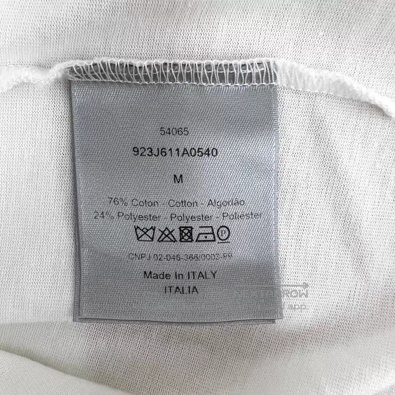 Dior Dior White destructive old flower jacquart cotton round-ne Size M / US 6-8 / IT 42-44 - 7 Thumbnail