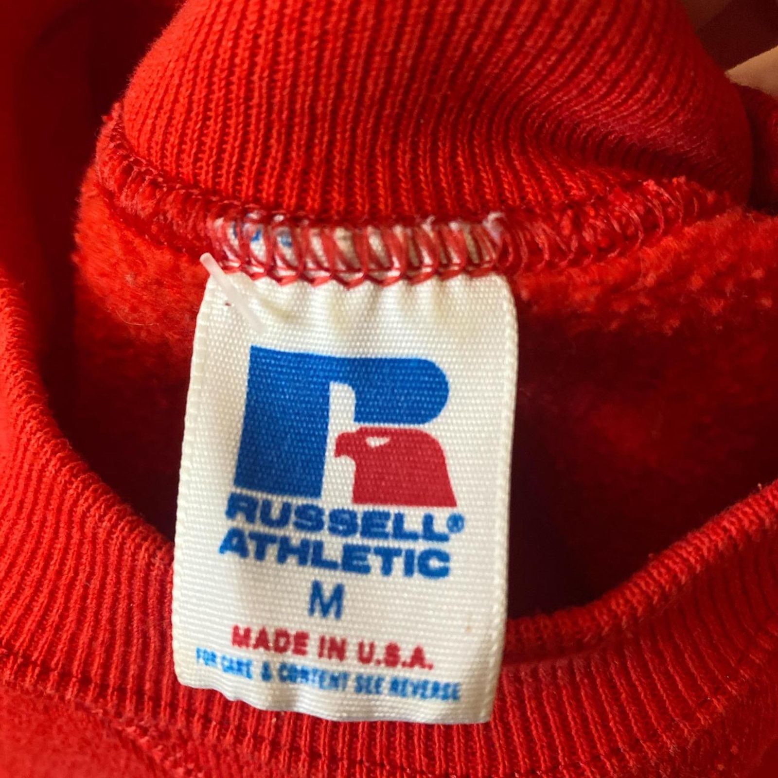 Russell Athletic Vintage red glacier moose sweatshirt Size US M / EU 48-50 / 2 - 5 Thumbnail