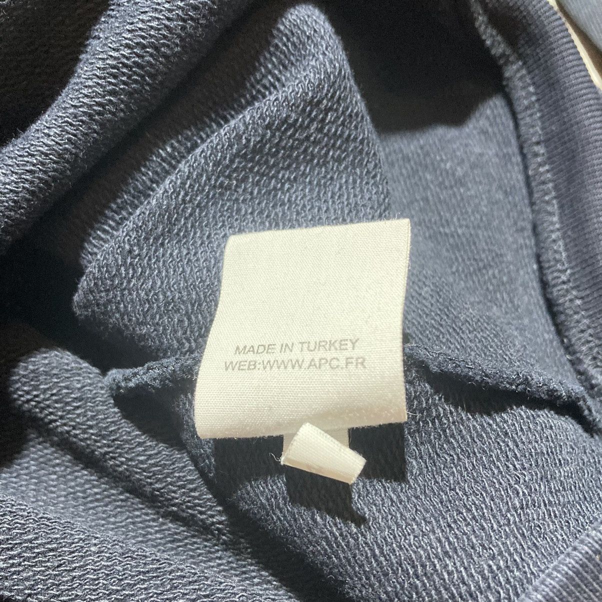 A.P.C. A.P.C. Logo Sweatshirt Rare Size US L / EU 52-54 / 3 - 9 Thumbnail
