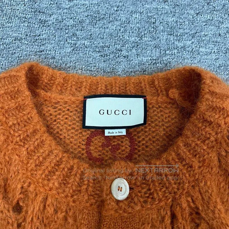Gucci Gucci Ma Haimao back logo cardigan coat Size M / US 6-8 / IT 42-44 - 5 Thumbnail