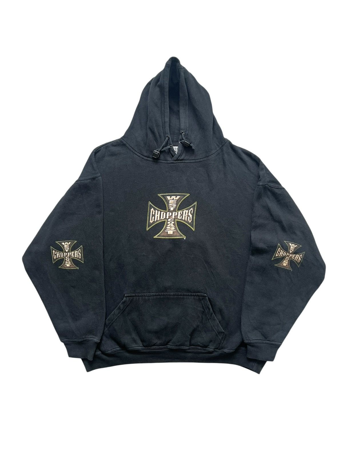 West Coast Choppers Vintage West Coast Choppers Pullover Hoodie Size US XL / EU 56 / 4 - 1 Thumbnail