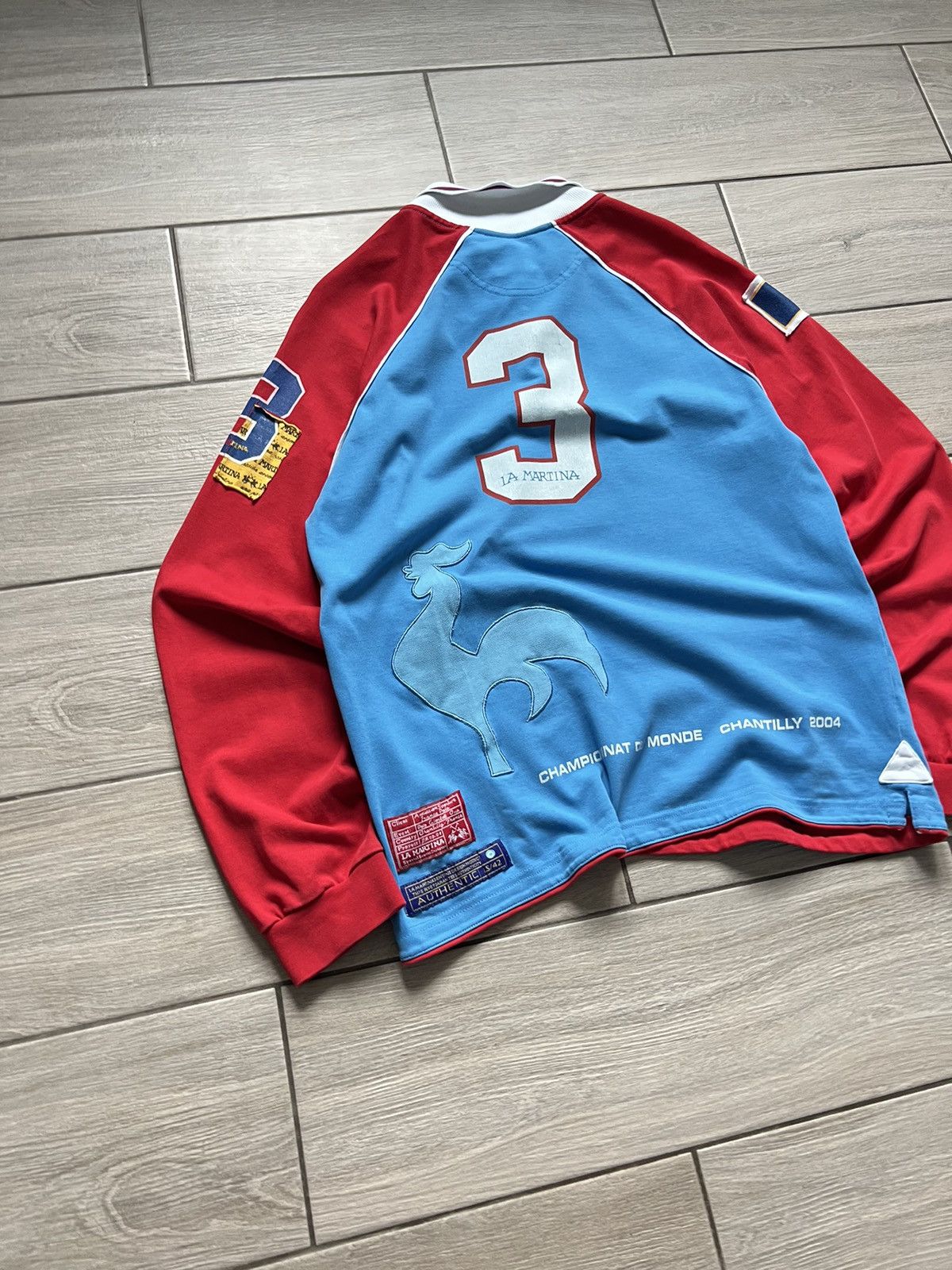 Japanese Brand × Vintage Polo Ralph Lauren Style La Martina Rugby Sweatshirt France Size US XL / EU 56 / 4 - 11 Thumbnail