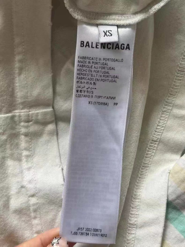 Balenciaga Balenciaga Scissors Short Sleeve Destruction Style Size US XS / EU 42 / 0 - 4 Thumbnail