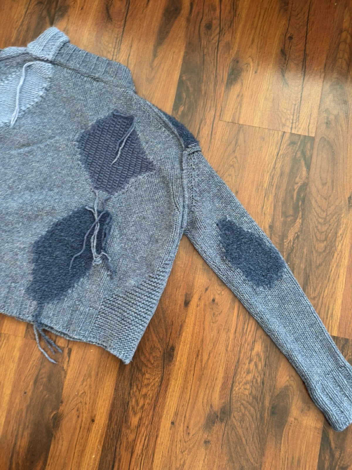 Acne Studios RARE GRAIL acne studios patchwork Ovira Asymetrical Knit XS Size US XS / EU 42 / 0 - 13 Thumbnail