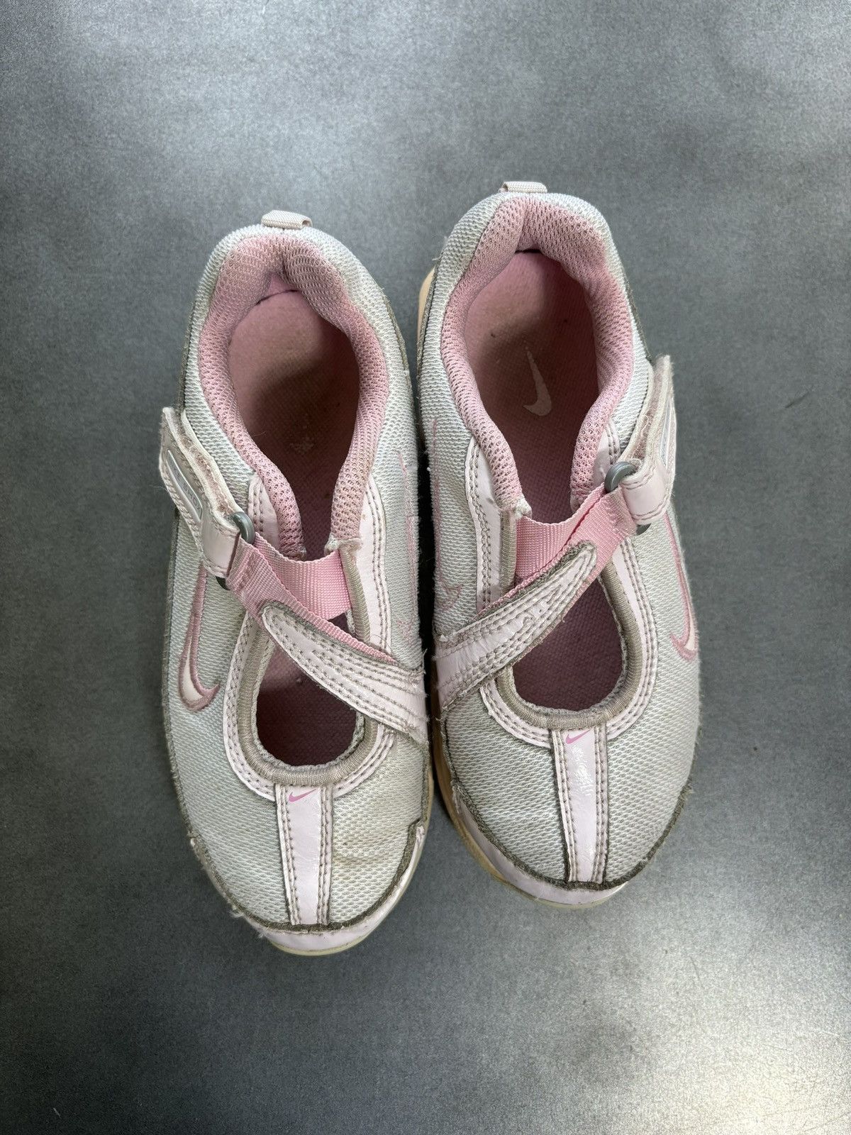 Nike × Vintage 2008 Nike Shox Mary Jane 354945-161 Childrens 12C Baby Shoes Size US 4 / IT 34 - 4 Thumbnail