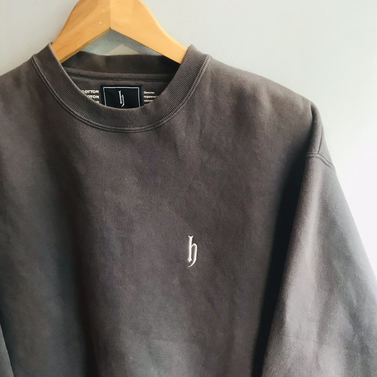 Japanese Brand × Vintage Vintage Japanese DJ Honda Small Logo Sweatshirt Size US L / EU 52-54 / 3 - 1 Thumbnail