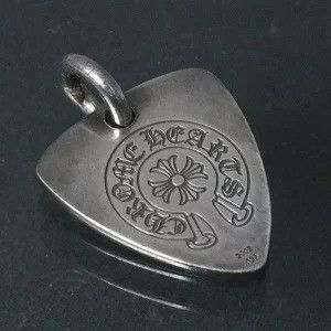Chrome Hearts Chrome hearts silver Fucker guitar pick pendant Size ONE SIZE - 2 Thumbnail