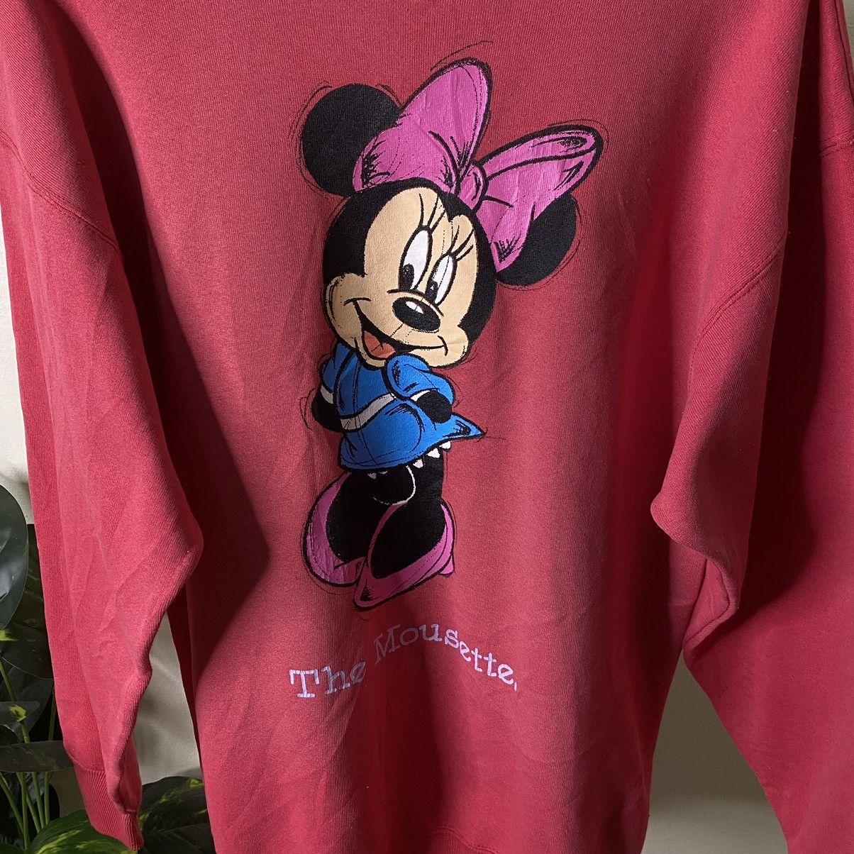 Disney × Mickey Mouse × Vintage Vintage 1990s Disney Minnie Mouse The Mousette Sweatshirt Size US M / EU 48-50 / 2 - 2 Thumbnail