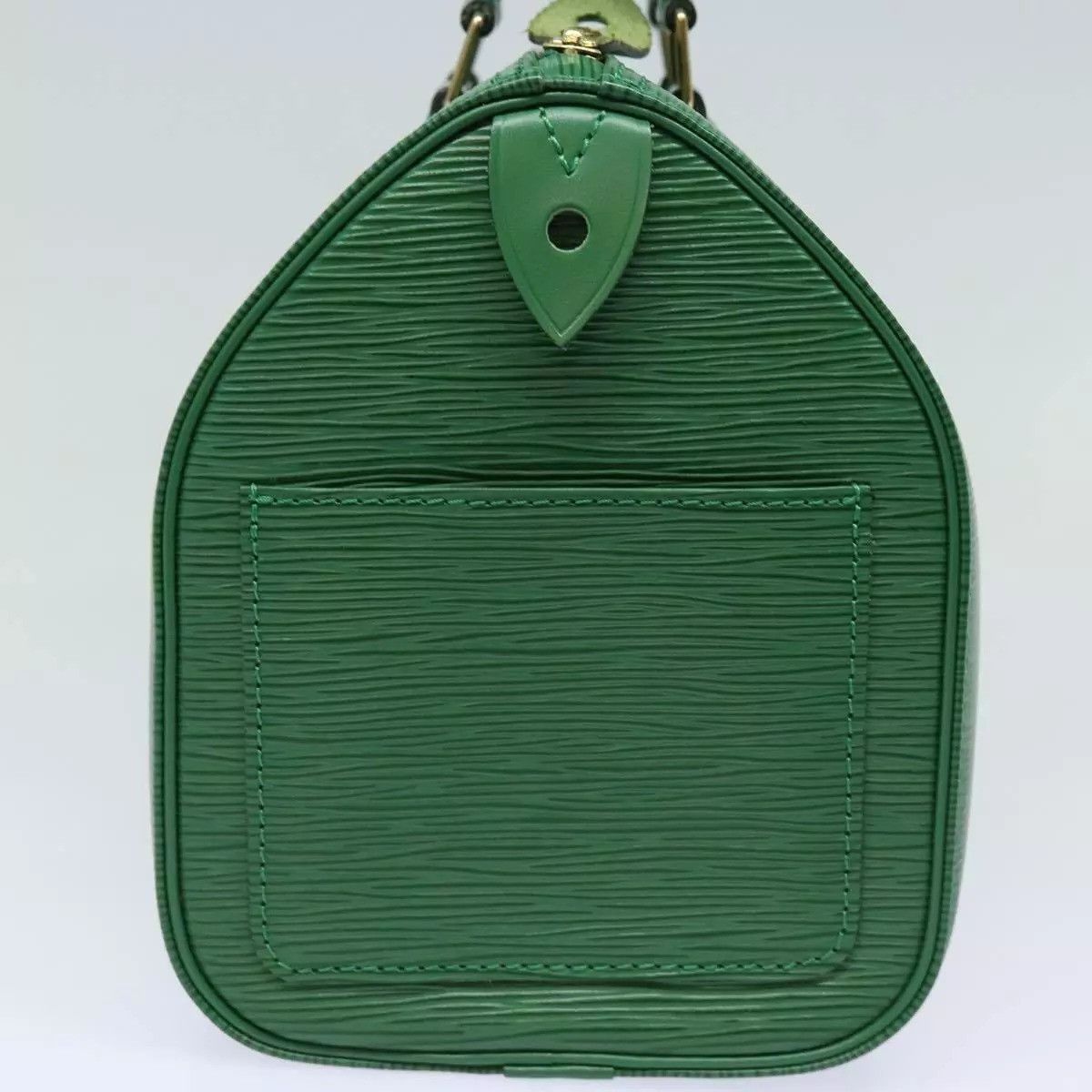 Louis Vuitton LOUIS VUITTON Epi Speedy 25 Hand Bag Borneo Green Size ONE SIZE - 13 Thumbnail