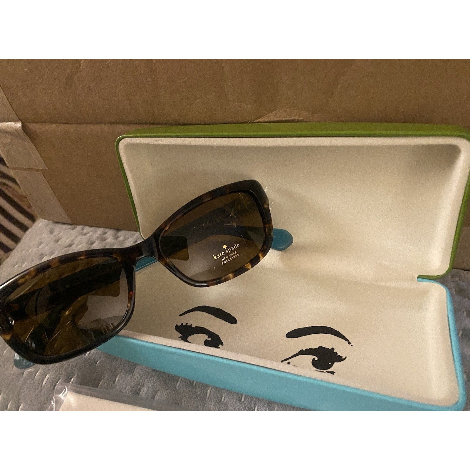 Kate Spade Kate Spade NY hello sunshine New tortoise sunglasses NIB Size ONE SIZE - 1 Thumbnail