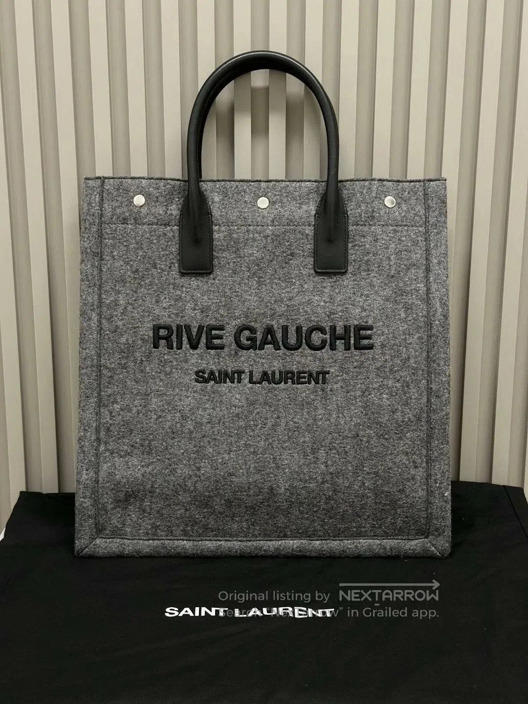 Yves Saint Laurent YSL Gray Tote Handbag. Size ONE SIZE - 1 Thumbnail