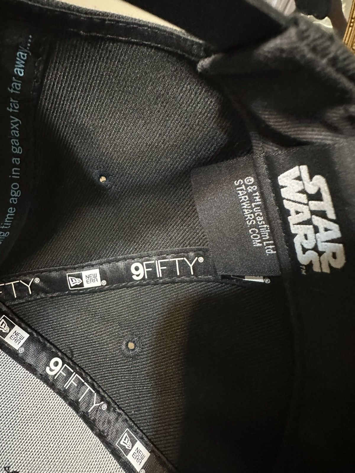 Star Wars Vintage New Era Star Wars “dark side” hat 00s Size ONE SIZE - 8 Thumbnail