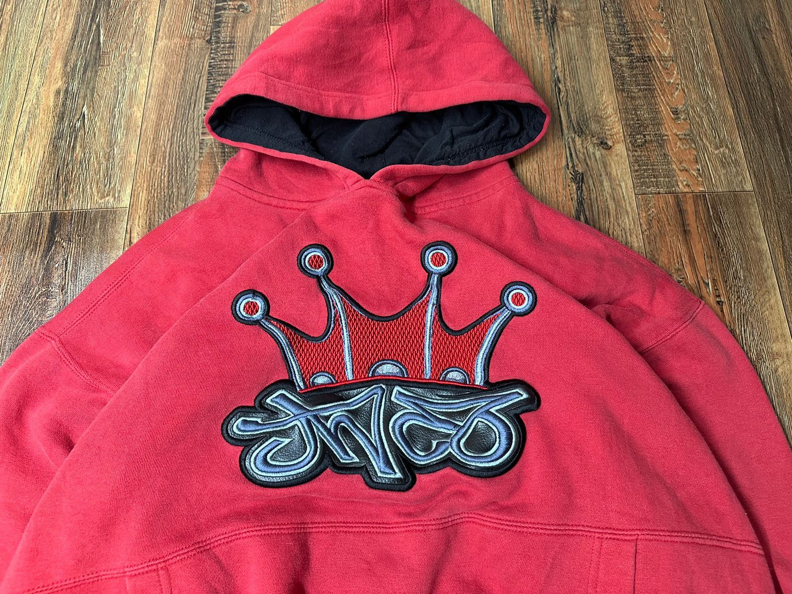 JNCO × Vintage Vintage Rare 90's Jnco Crown Hoodie Size US XL / EU 56 / 4 - 4 Thumbnail