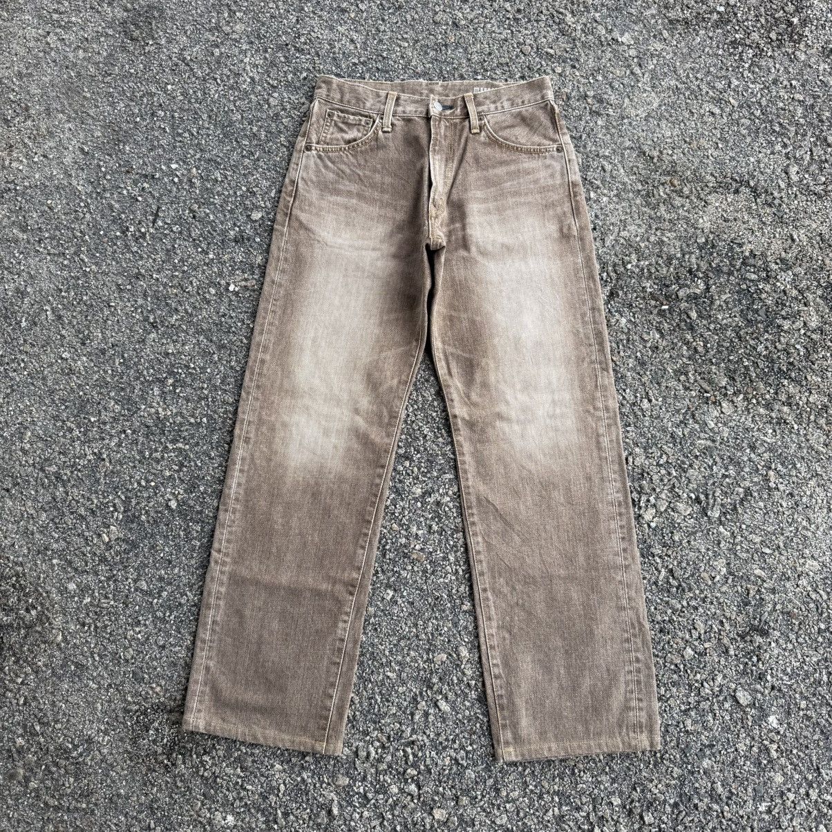 Edwin × Jean × Vintage VINTAGE EDWIN BROWN FADED JEAN DENIM PANTS Size US 30 / EU 46 - 1 Thumbnail