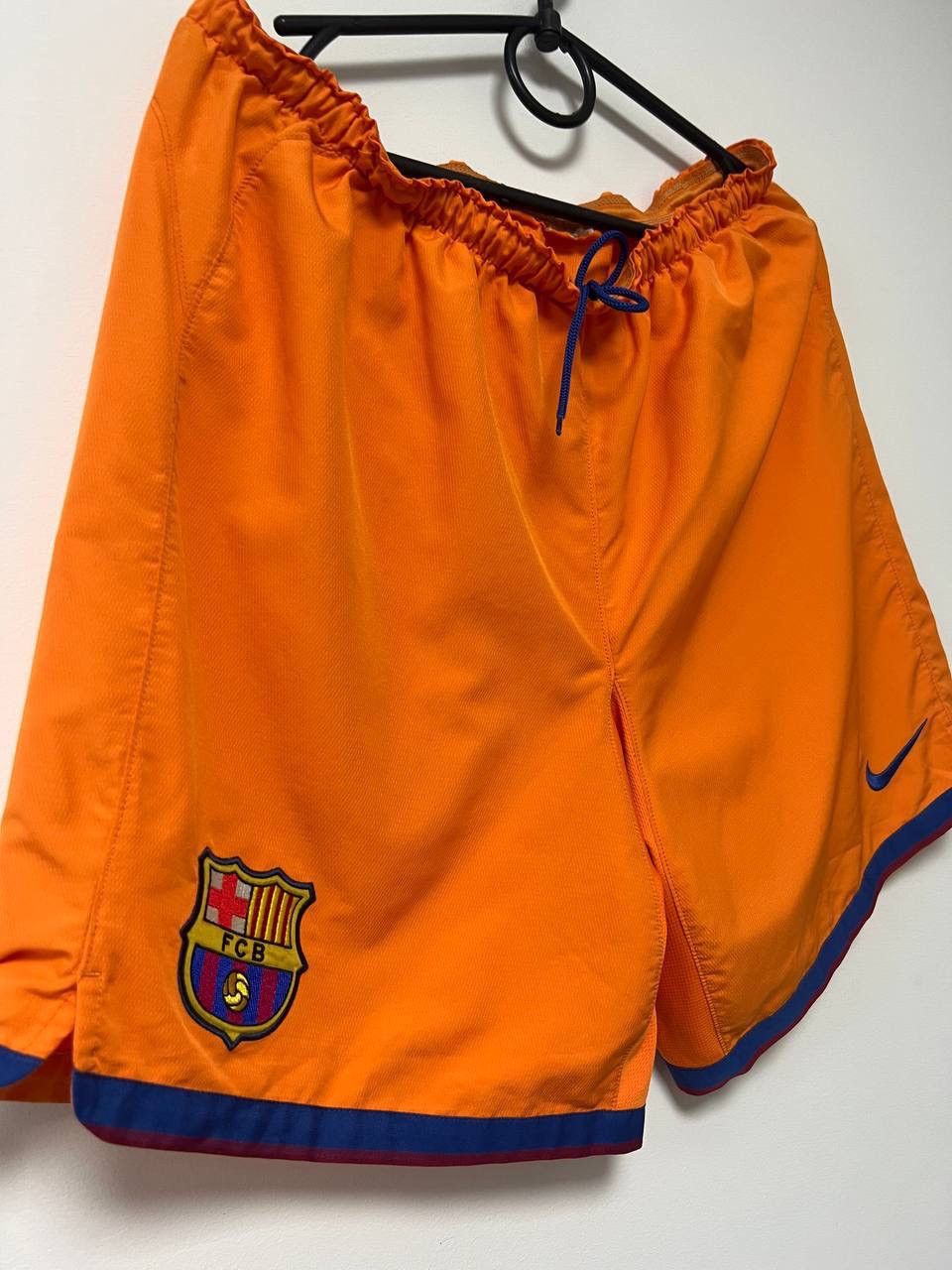 Nike Vintage Barcelona 2006/2007 Away Football Shorts Soccer L Size US 36 / EU 52 - 22 Thumbnail