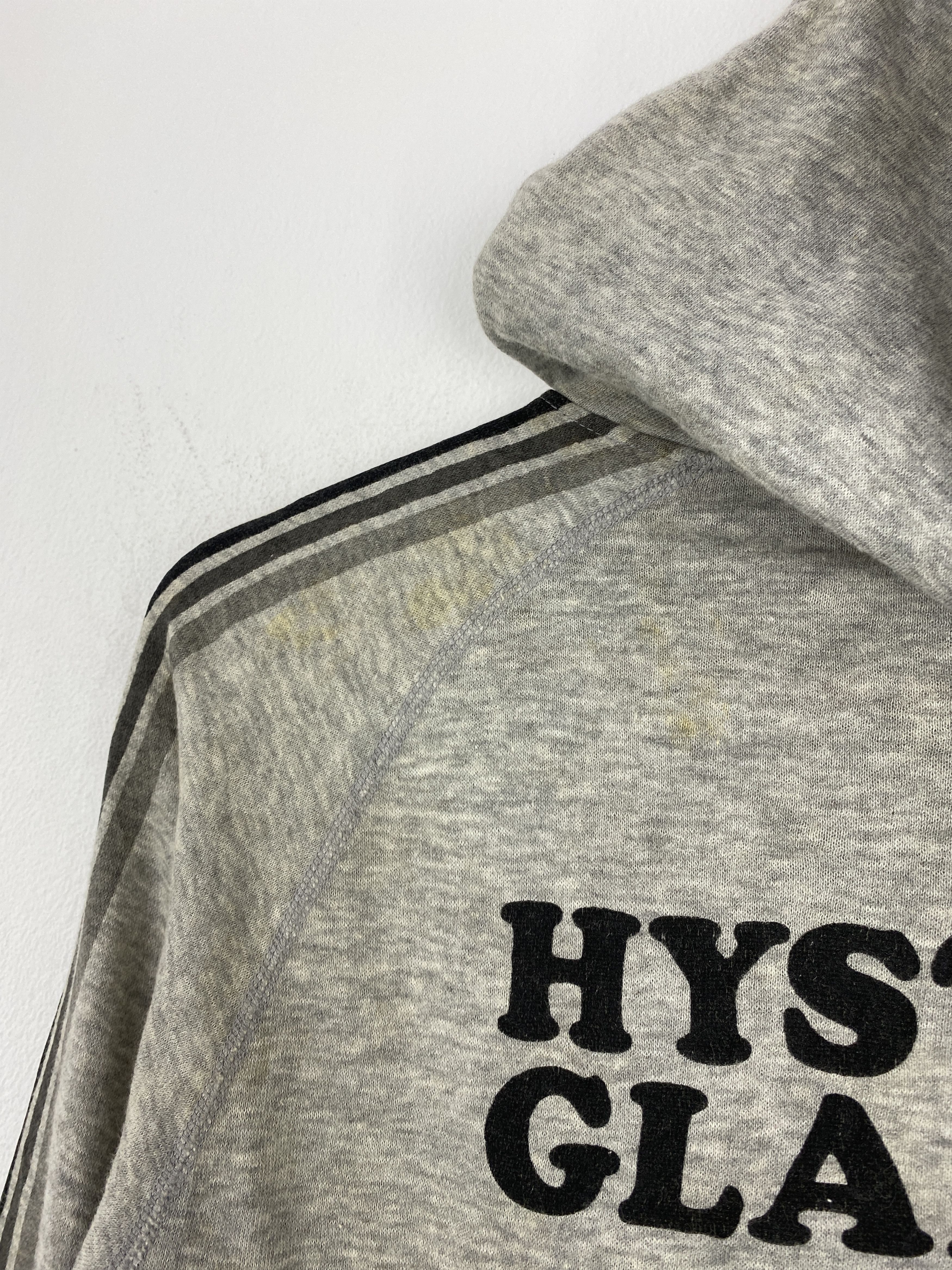 Designer × Hysteric Glamour × Vintage Vintage Hysteric Glamour Spell Out Backhit Hoodie J1963 Size US XXS / EU 40 - 13 Thumbnail