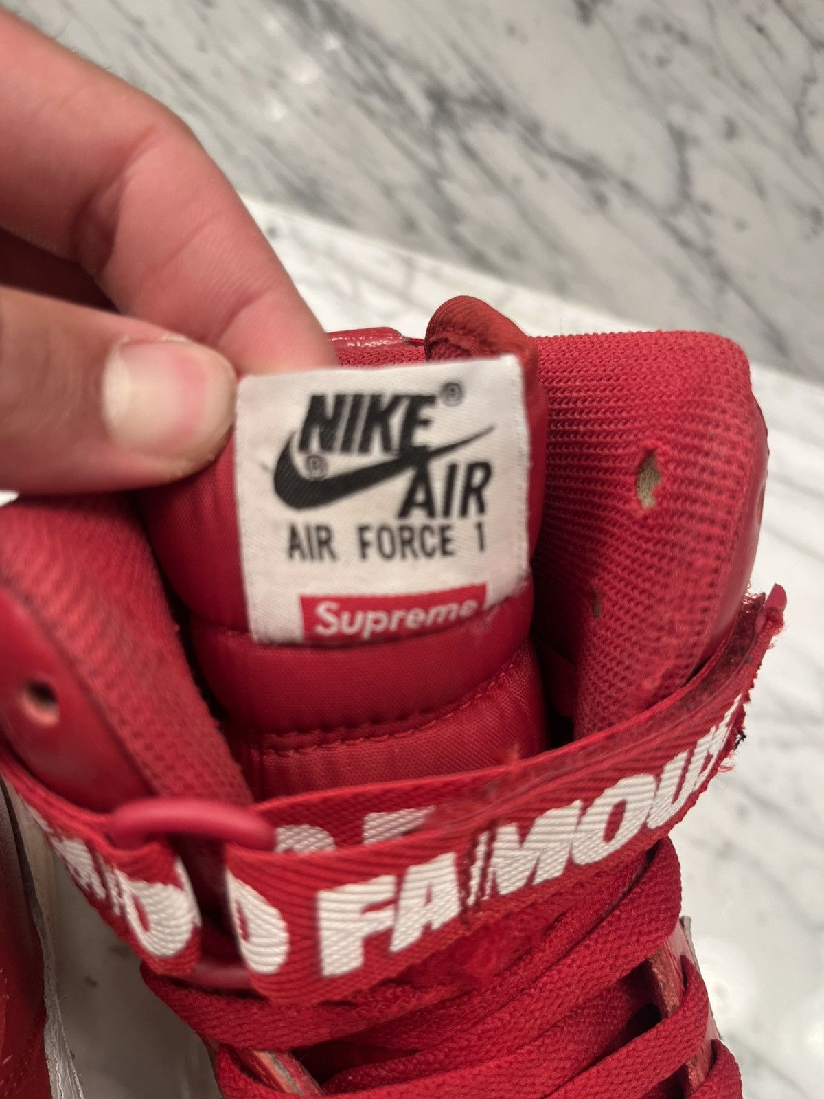 Supreme SUPREME AF1 HIGH Size US 10.5 / EU 43-44 - 6 Thumbnail