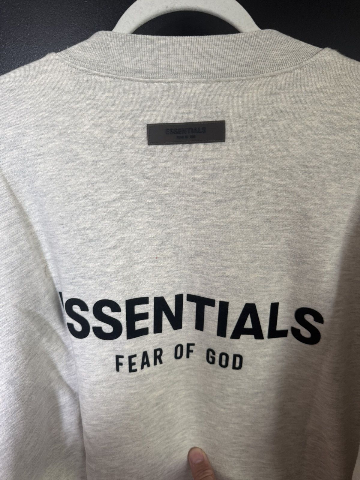 Essentials Essential light oatmeal relaxed fit size m Size US M / EU 48-50 / 2 - 6 Thumbnail