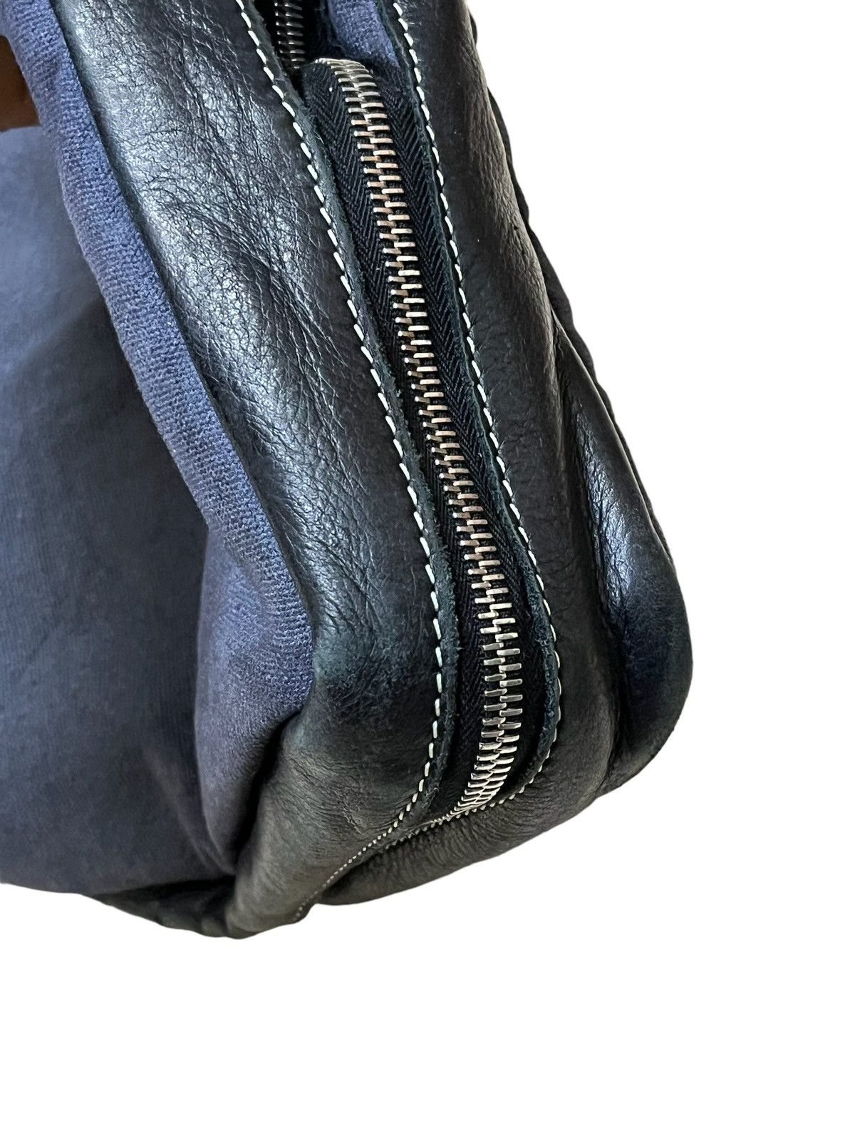 Takahiromiyashita The Soloist. NUMBER (N)INE BLACK CANVAS/LEATHER TOTE BAG Size ONE SIZE - 5 Thumbnail