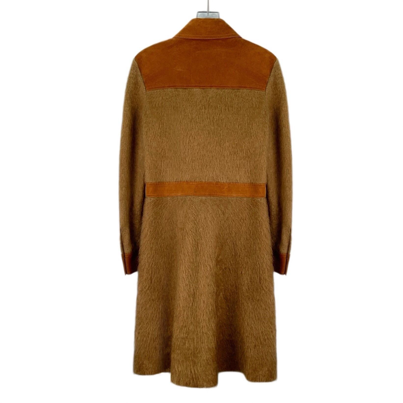 Louis Vuitton Louis Vuitton Brown Wool Multi-Pocket Coat Size US M / EU 48-50 / 2 - 2 Thumbnail