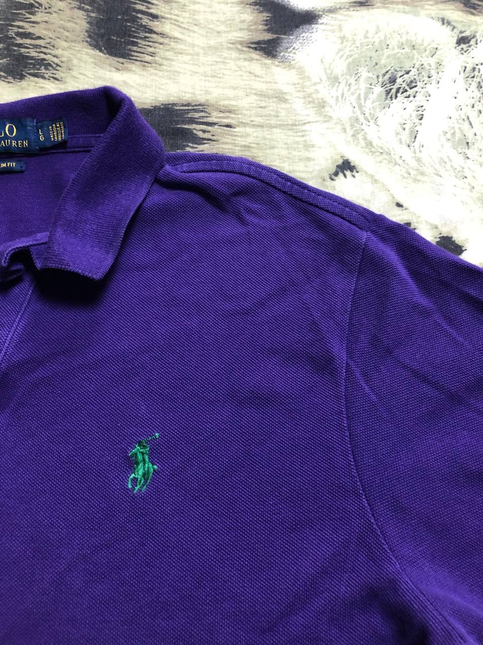 Polo Ralph Lauren Polo Ralph Lauren Custom Slim Fit Polo Size L Size US L / EU 52-54 / 3 - 7 Thumbnail