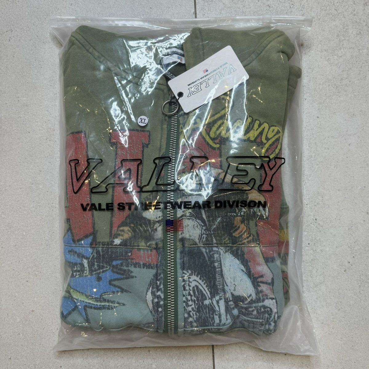 Vale Vale Forever Xtreme Motorcross Zip Up Hoodie SIZE XL Size US XL / EU 56 / 4 - 3 Thumbnail