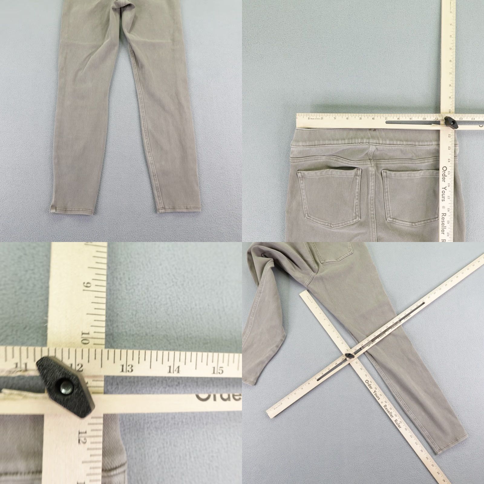 Spanx Spanx Jeans Slim High Rise Womens Medium Gray Denim Skinny Pants 26 In Inseam 26 Color Gray Brand Spanx Fit Slim Size M Women Birthday? Size 32" / US 10 / IT 46 - 8 Thumbnail