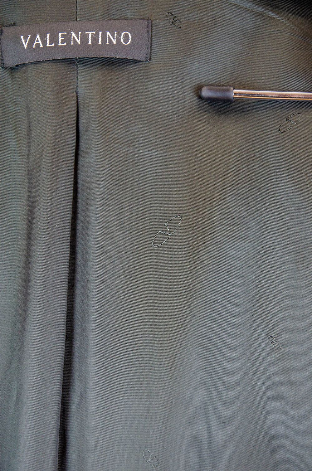 Valentino Valentino Double Breasted Wool Overcoat Black IT54 Size US L / EU 52-54 / 3 - 12 Thumbnail