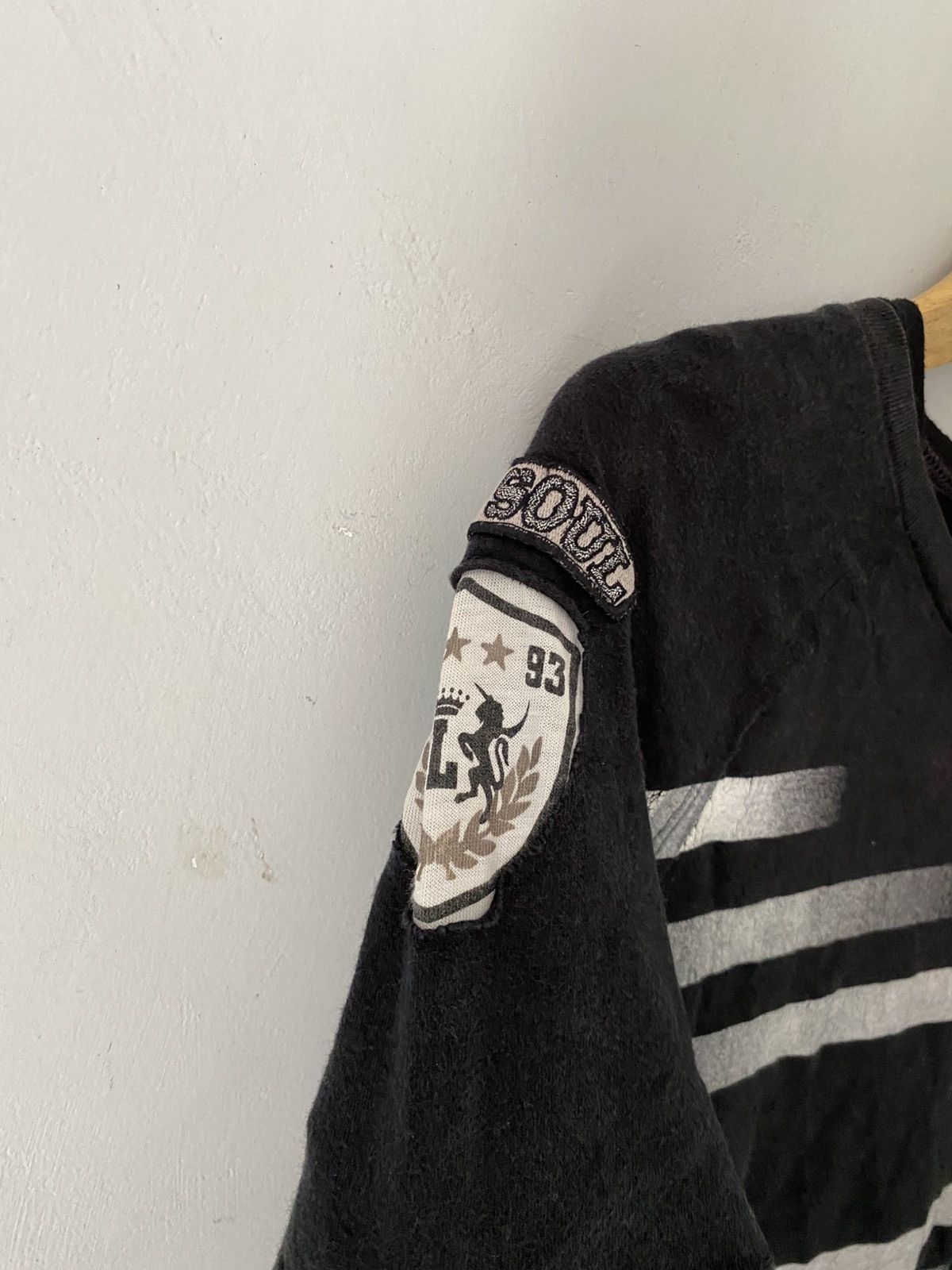 If Six Was Nine × Japanese Brand × Le Grande Bleu (L.G.B.) Litmus acid soul double layers 2in1 striped tshirt Size US M / EU 48-50 / 2 - 5 Thumbnail
