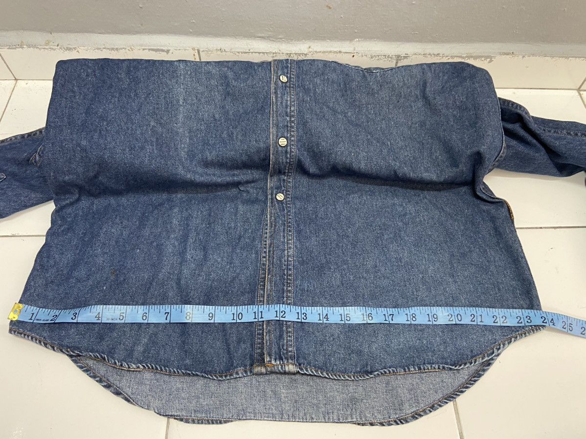 Japanese Brand VINTAGE LUCKY STRIKE WESTERN DENIM SHIRT Size US L / EU 52-54 / 3 - 13 Thumbnail