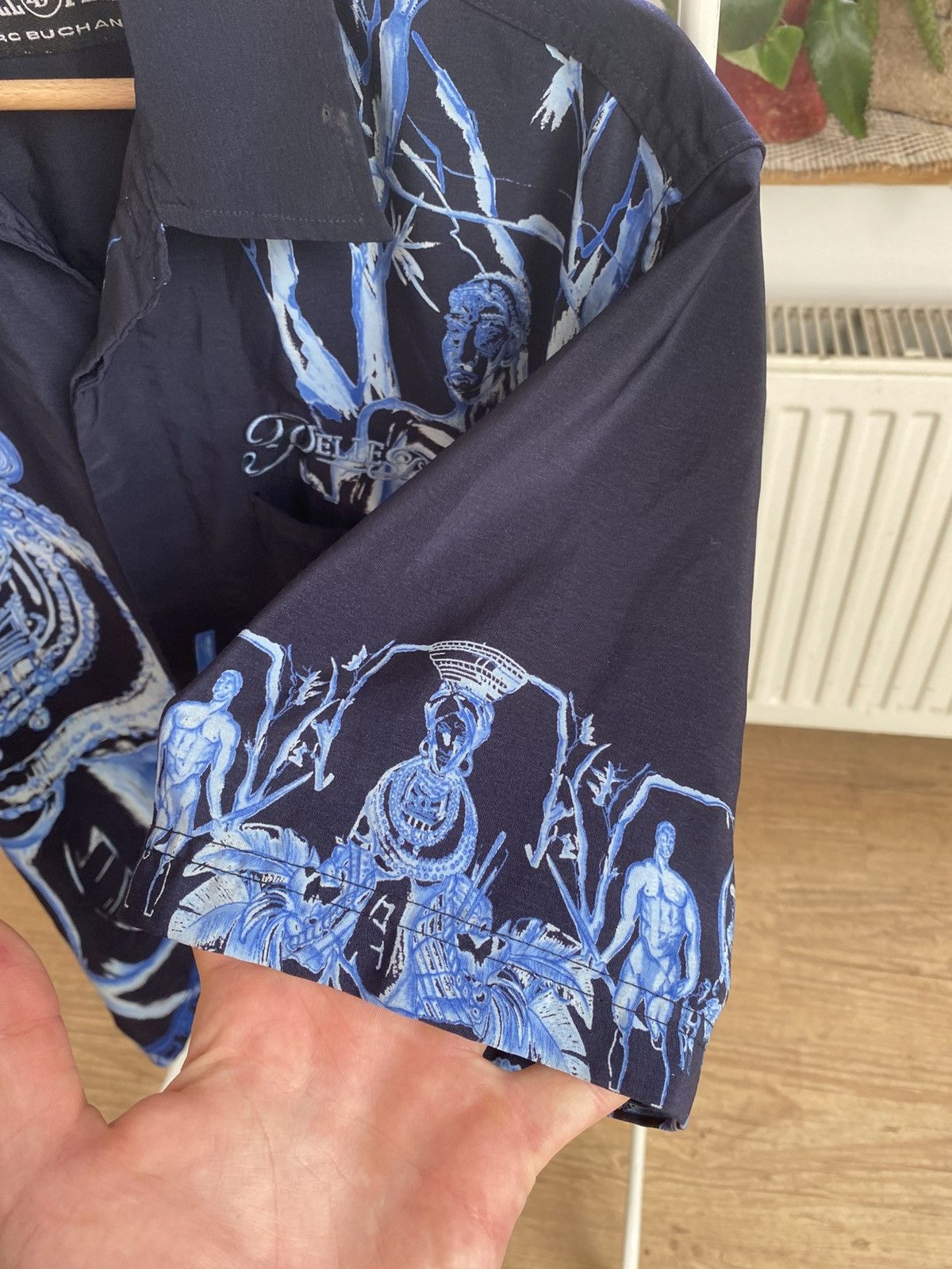 Marc Buchanan × Pelle Pelle × Vintage VINTAGE PELLE PELLE MARC BUCHANAN SHIRT Size US L / EU 52-54 / 3 - 5 Thumbnail